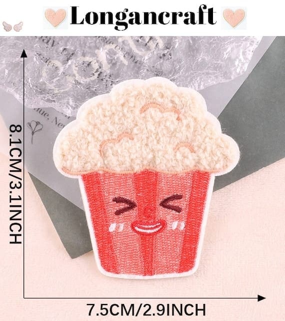 French Fries Cookie Patches