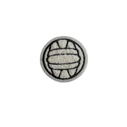 Balls Chenille Patch.