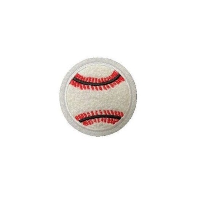 Balls Chenille Patch.