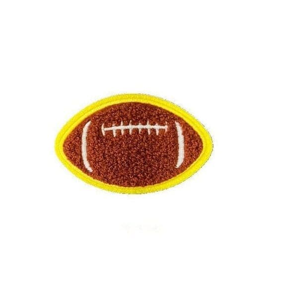 Balls Chenille Patch.