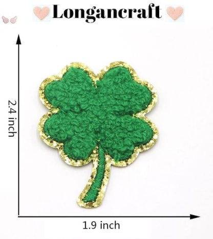 Clover Chenille Patches