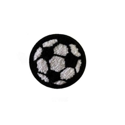 Balls Chenille Patch.