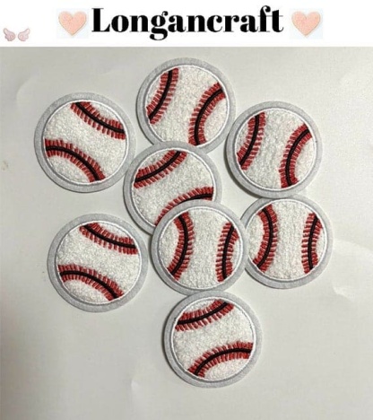 Balls Chenille Patches