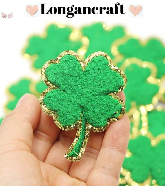 Clover Chenille Patches