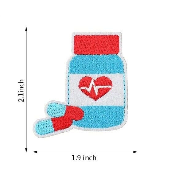 Medical treatment Embroidery Patch
