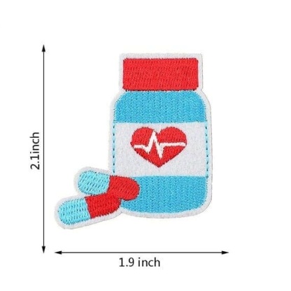 Medical treatment Embroidery Patch