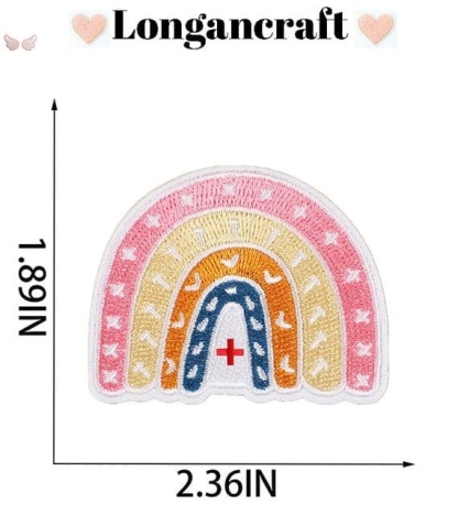 medical treatments embroidery patches.
