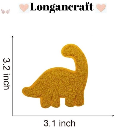 dinosaur Chenille Patches.