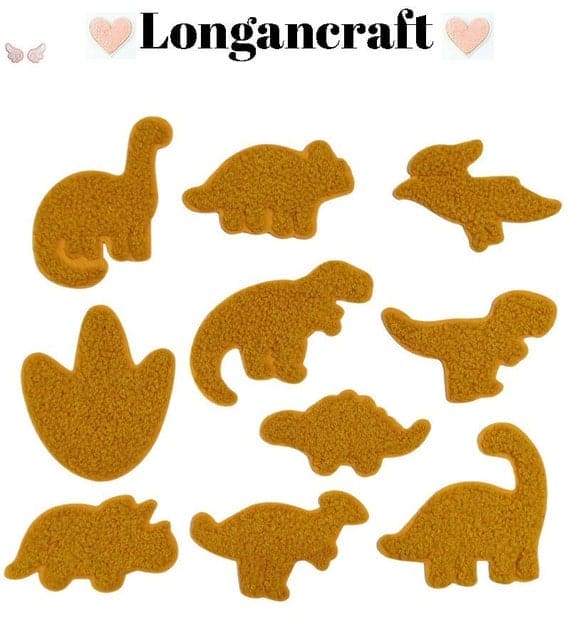 Dinosaur Iron On Patches