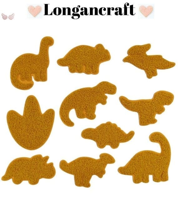Dinosaur Iron On Patches