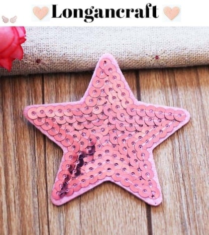 Heart Bowknot Sequin Patches