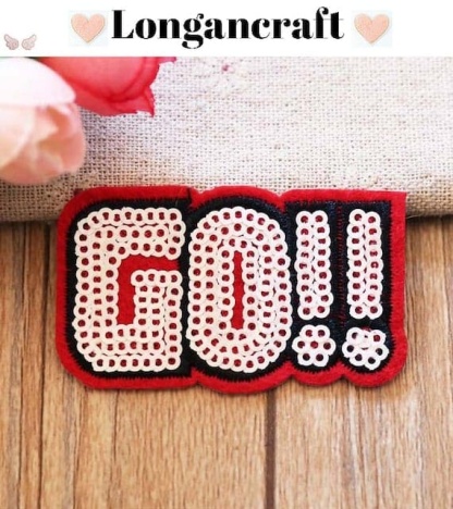 Heart Bowknot Sequin Patches