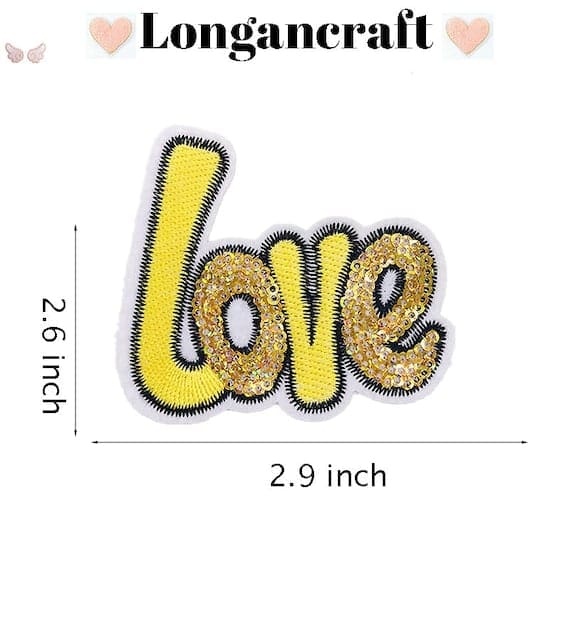 Rainbow Popcorn Sequin Patches