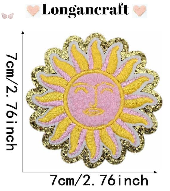 Cowgirl Pink Chenille Patches