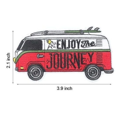 Touring Bus Iron On Patches