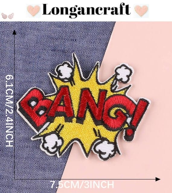 Funny Phrases Patches