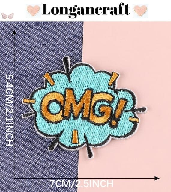 Funny Phrases Patches