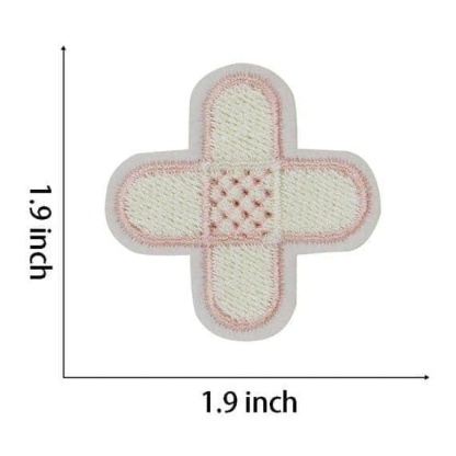 Bandage Embroidered Patches