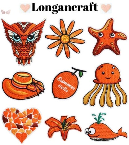 Sea Theme Embroidery Patches