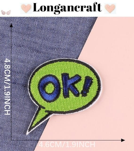 Funny Phrases Patches