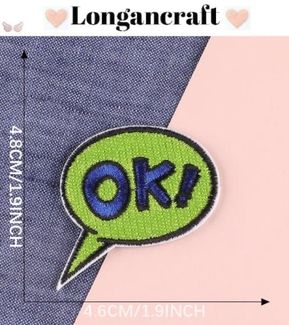 Funny Phrases Patches