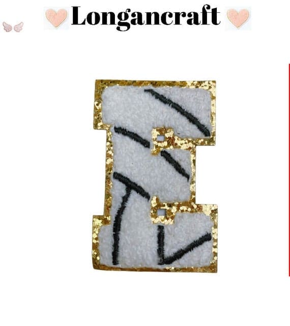 Volleyball Glitter Patches