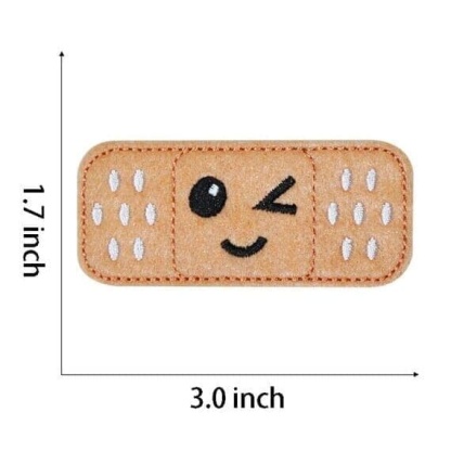 Bandage Embroidered Patches