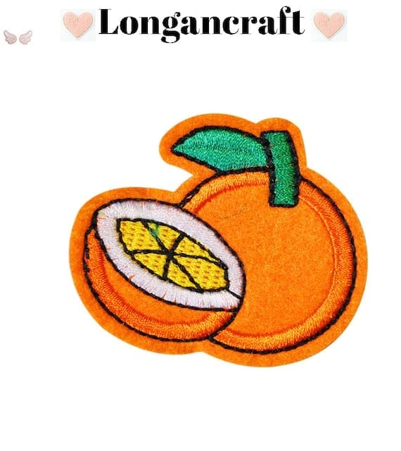 Banana Lemon Fruit Embroidery Iron On Patches