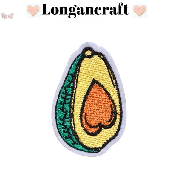 Banana Lemon Fruit Embroidery Iron On Patches