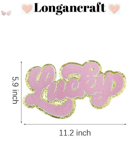 Lucky Chenille Iron On Patches