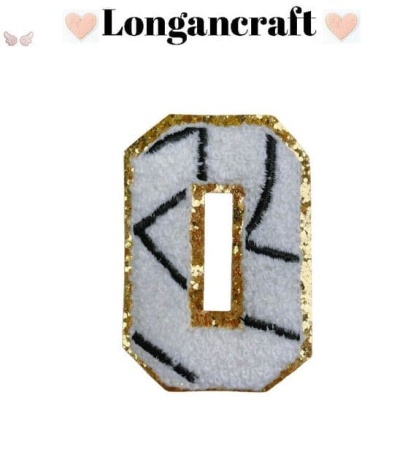 Volleyball Glitter Patches