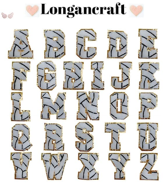 Volleyball Glitter Patches