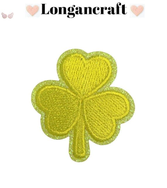 Clover Glitter Patches