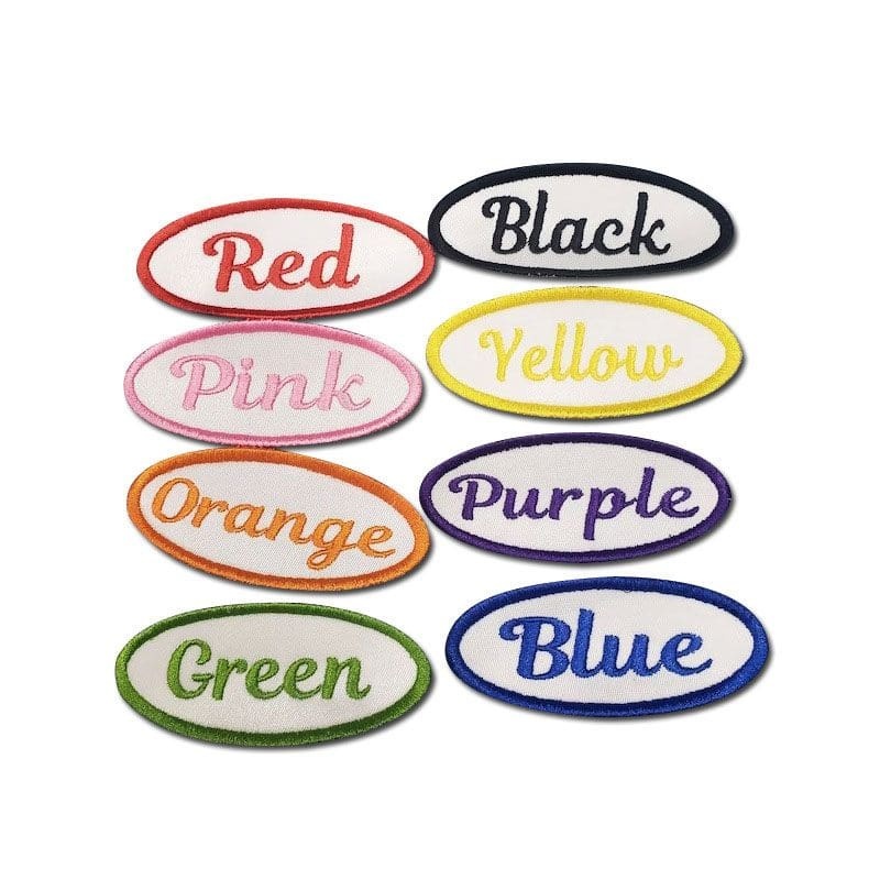 Personalized Name Patches