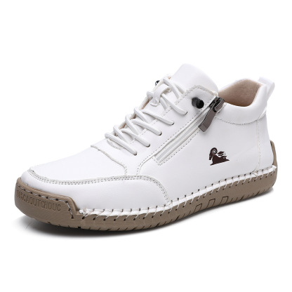 ⏰ Dernier jour - 50 % de réduction 🔥 Chaussures orthopédiques en cuir de veau unisexes 👞 Durables, antidérapantes | Imperméables | Maintien de la voûte plantaire | Soulagement de la douleur