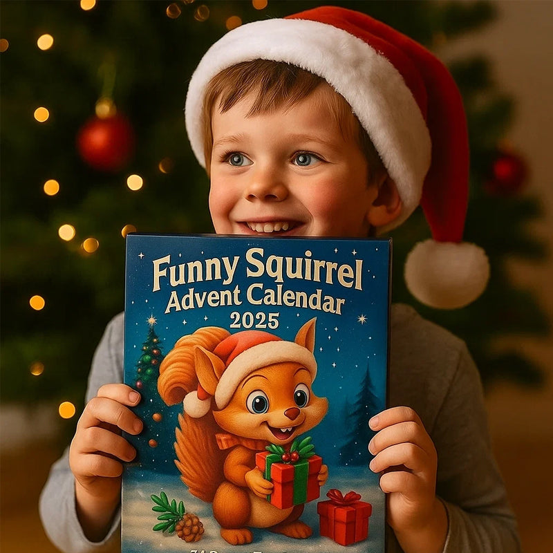🐿️🎁 Забавен адвент календар с катерици 2025