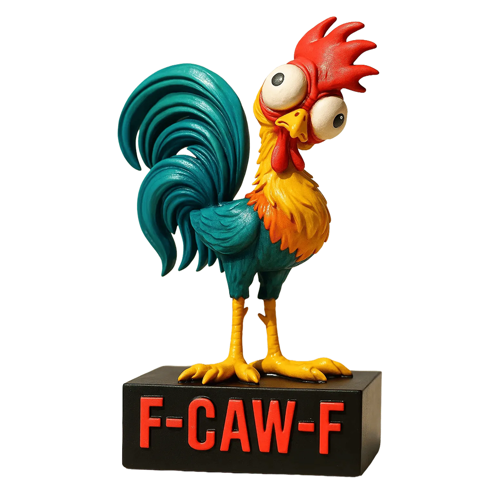 🎅🐔 Забавен адвент календар с пилешко F-Caw-F 2025
