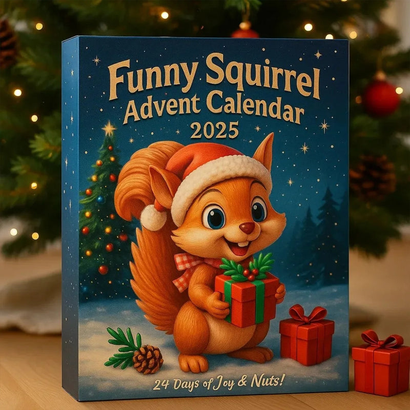 🐿️🎁 Забавен адвент календар с катерици 2025