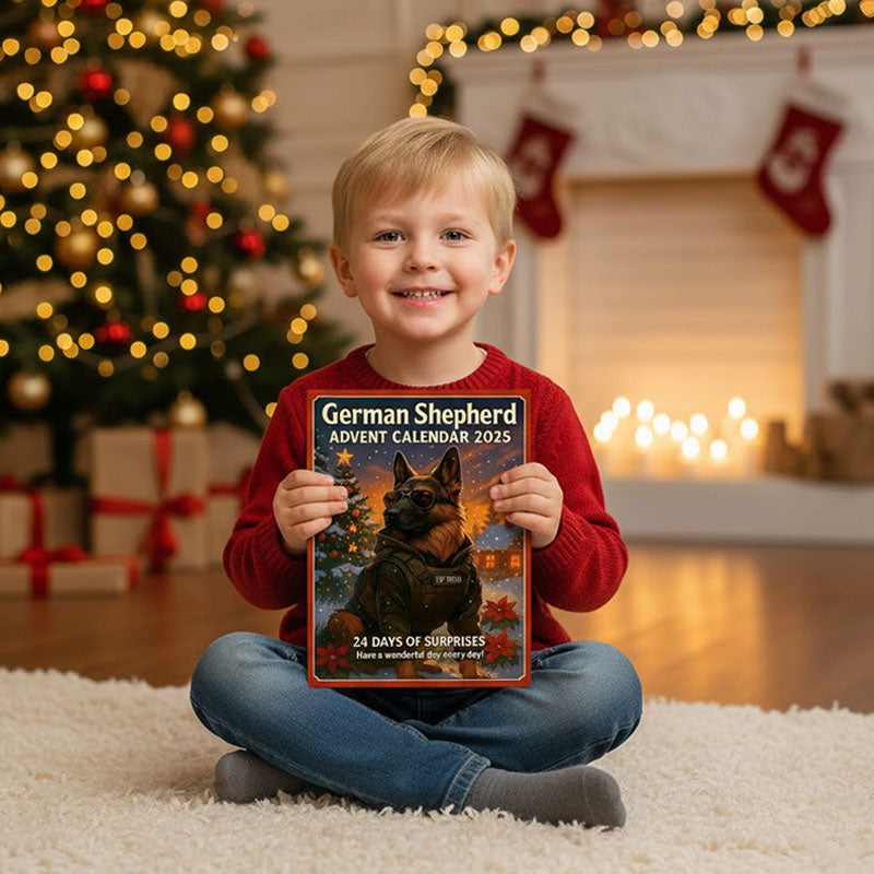 🎄🐾 Адвент календар за немска овчарка 2025 🎁