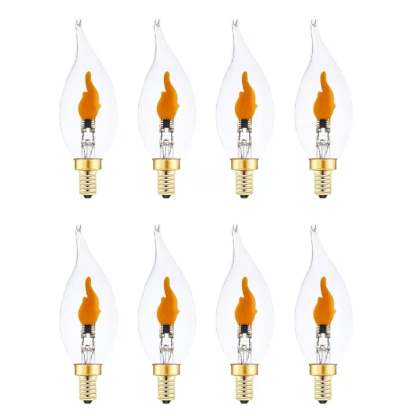 💡LED крушки с трептящи пламъци - перфектна атмосфера за Хелоуин и Коледа