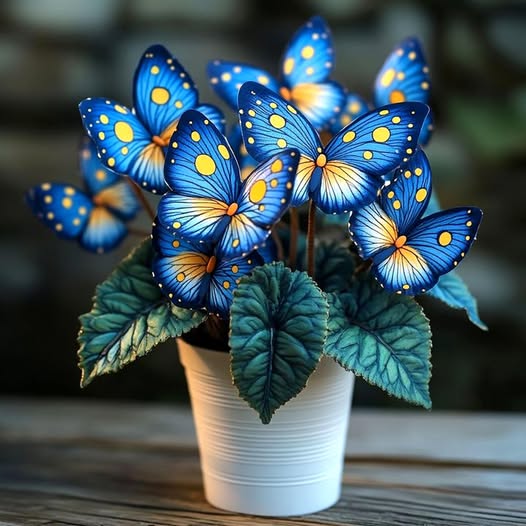 🦋Лунна пеперуда Бегония семе