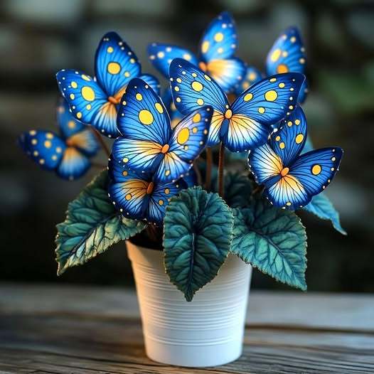 🦋Лунна пеперуда Бегония семе