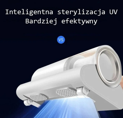 🔨 Mocny atak! Domowy, wysokoczęstotliwościowy odkamieniacz roztoczy 🌪️ 8000 wstrząsów na minutę ⚡️ Odkurzacz z dezynfekcją UV