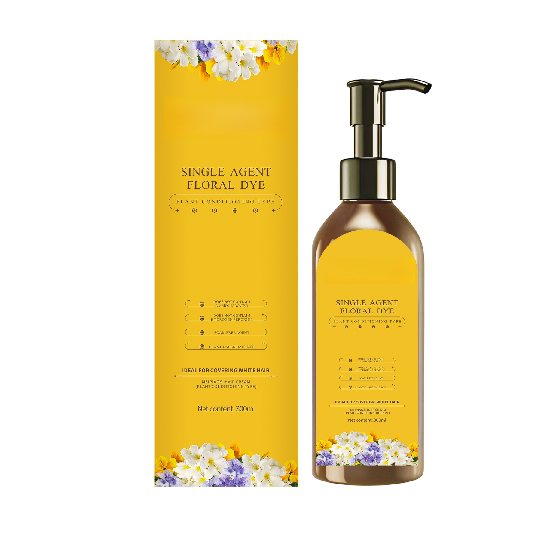 Szampon o zapachu płatków kwiatów