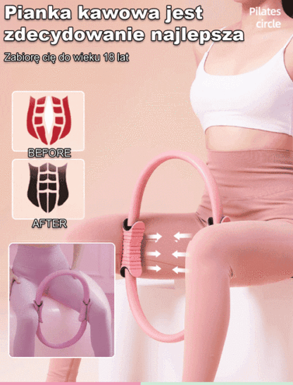 🔥Ćwiczenia Pilates Magic Ring dla łatwego modelowania sylwetki🔥