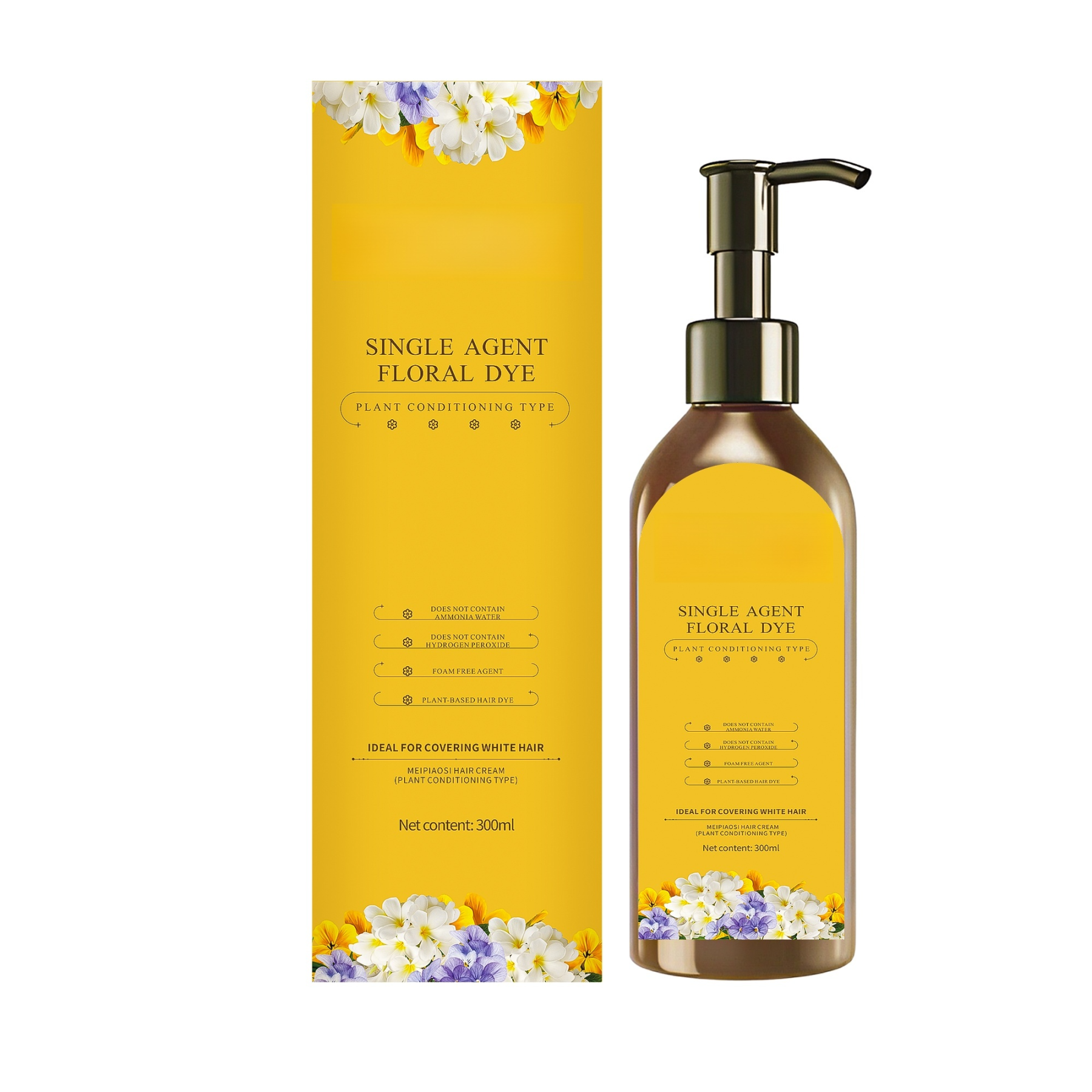 Szampon o zapachu płatków kwiatów