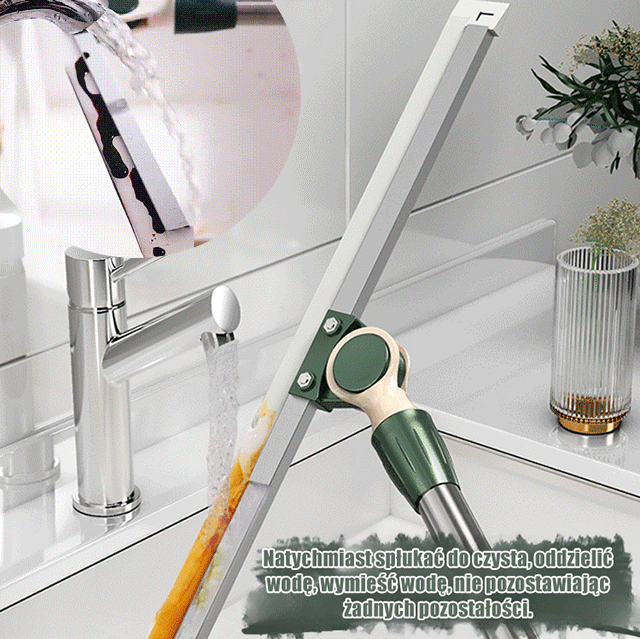 Magiczny miotła, która usuwa kurz i plamy bez śladu