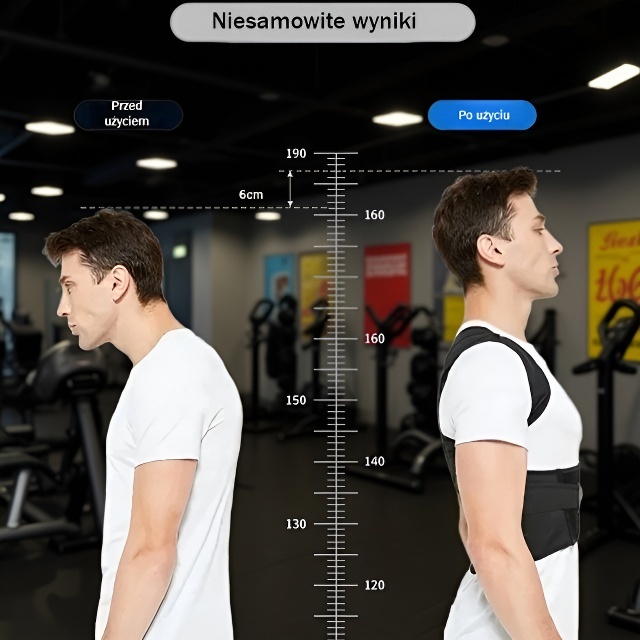 Body Care Essentials Pasy zapobiegające garbieniu się