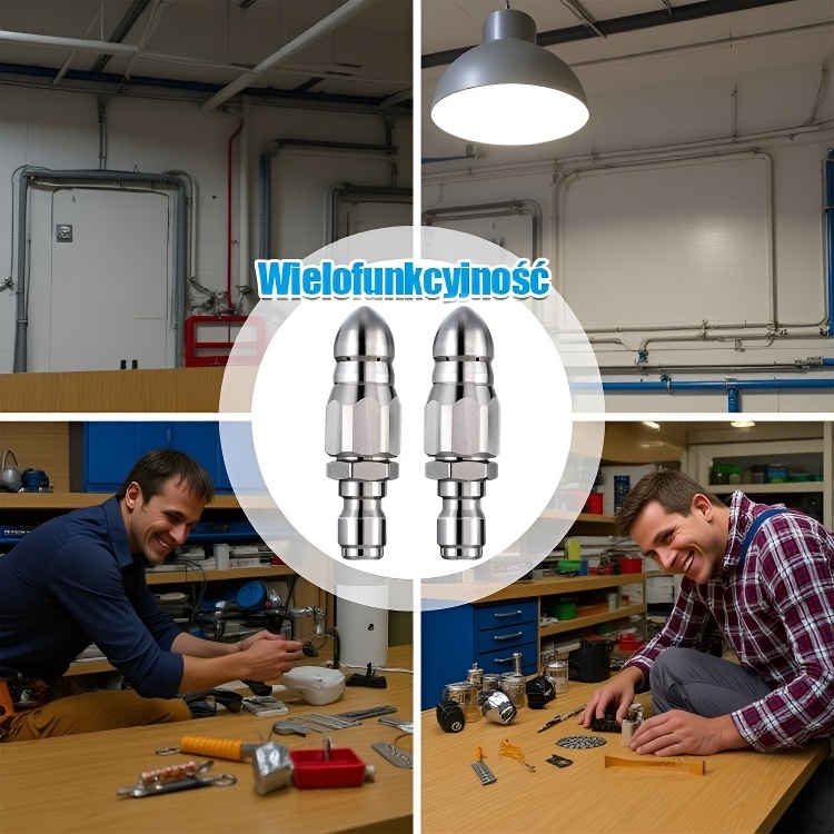 Dysza do czyszczenia rur