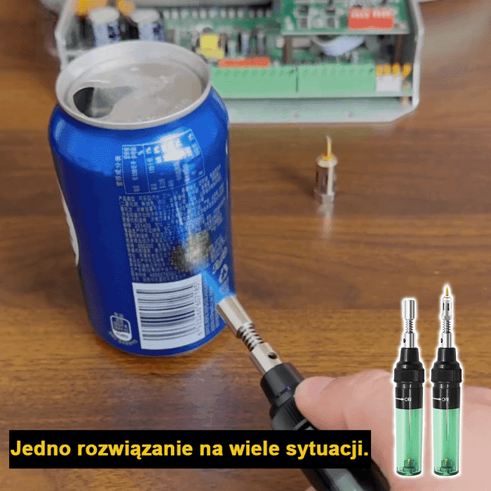 Przenośna lutownica gazowa 【Cztery w jednym, bezprzewodowa swoboda】】